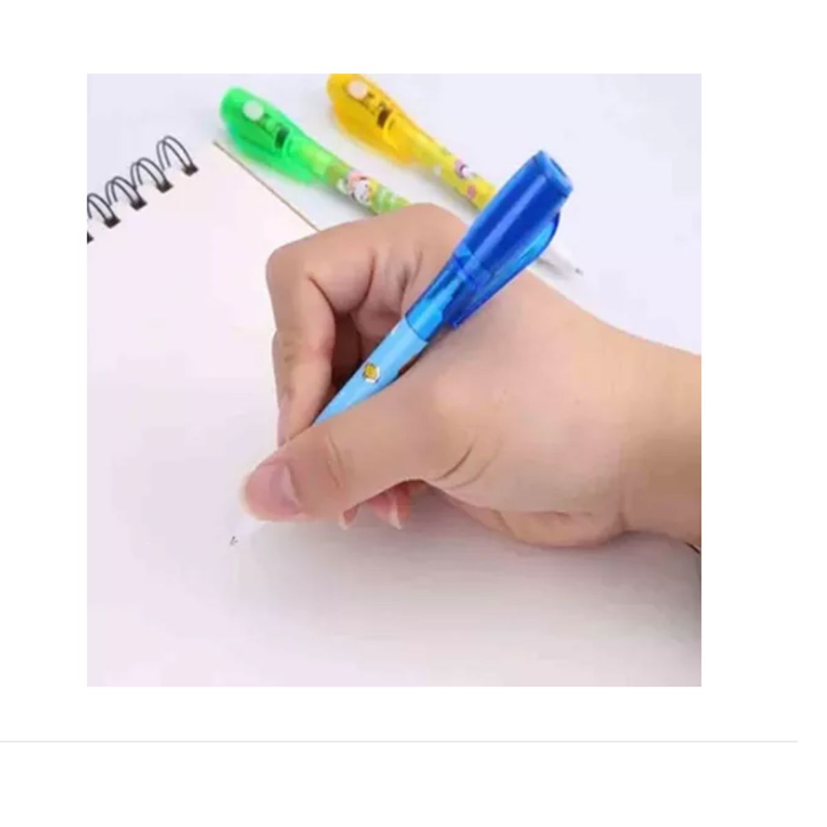 GENERICO - Pack 12 Lapices Lapiz Kawaii Tinta Invisible Luz Uv / Wowi