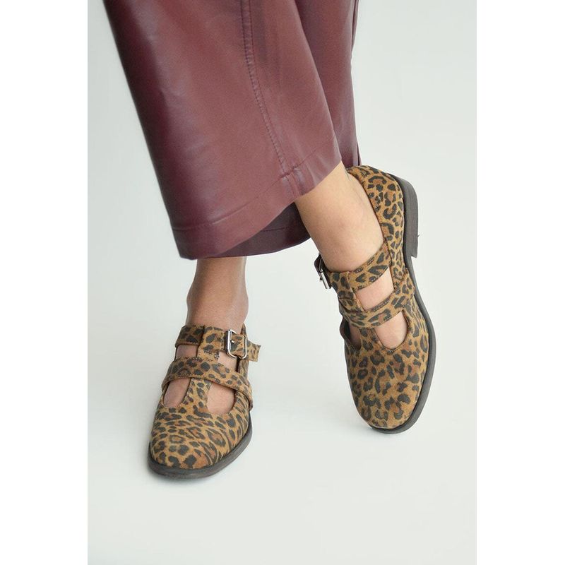 GIANI DAFIRENZE - Zapato Mujer De Cuero Teresa Print C3