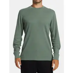 BILLABONG - Polera Hombre Essential Thermal Verde