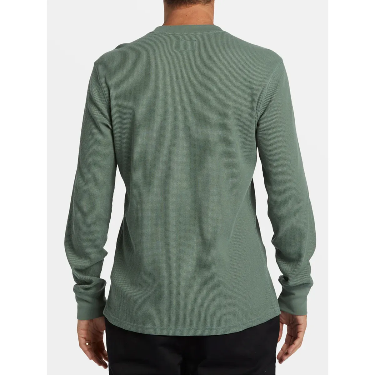 BILLABONG - Polera Hombre Essential Thermal Verde BILLABONG