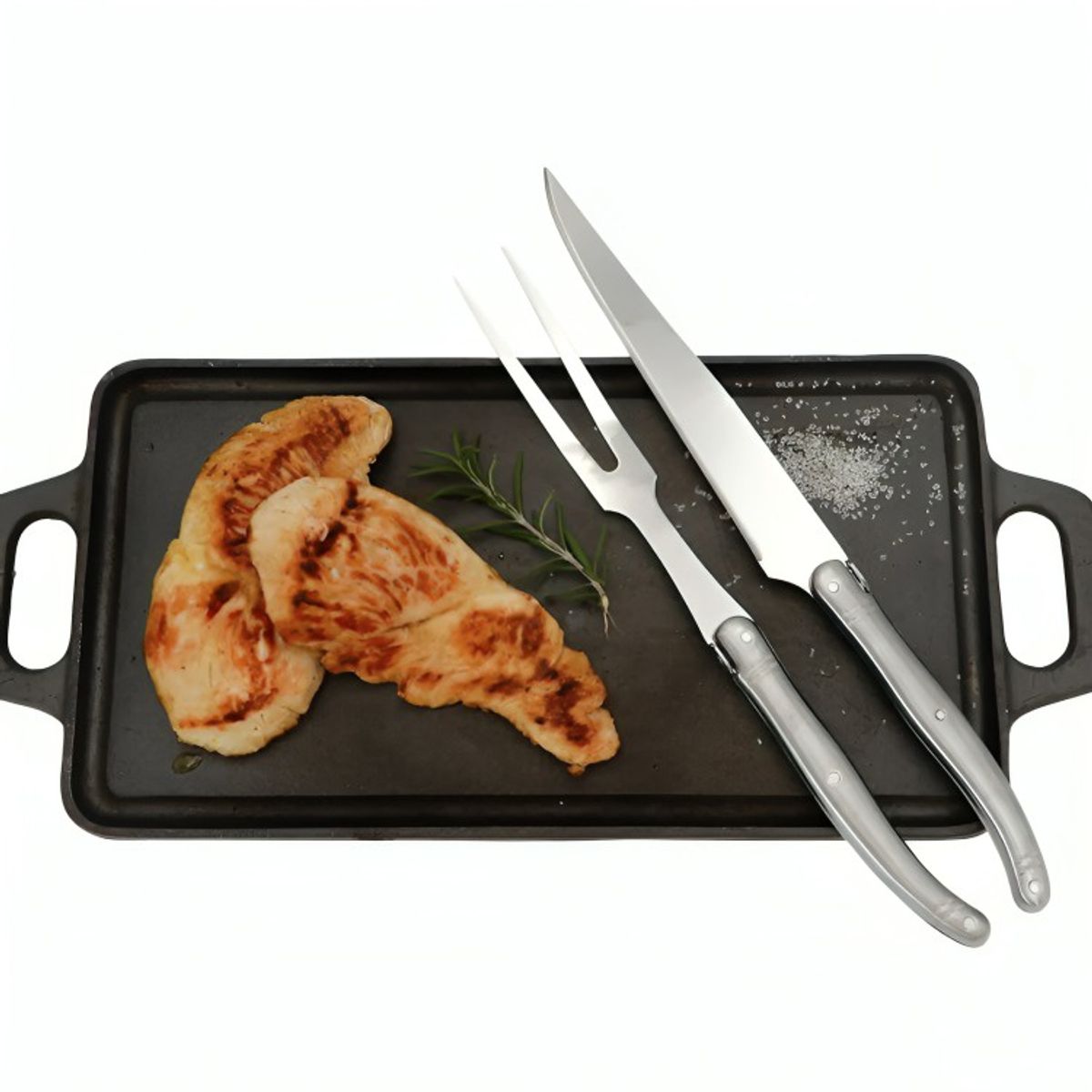 OEM - SET SERVICIO CARNE MONTPELLIER ACERO INOX