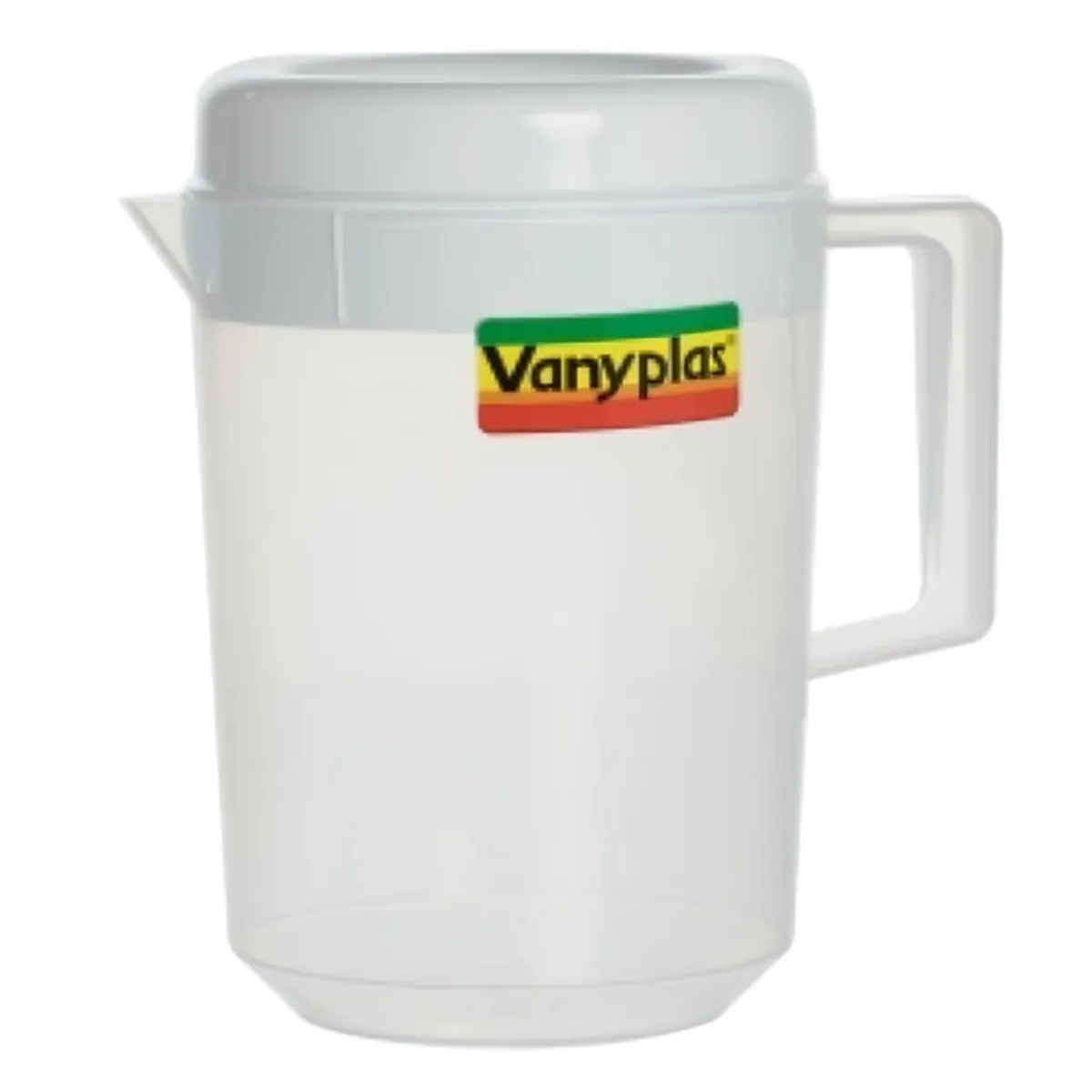 OEM - JARRA PLASTICA CON TAPA BLANCA VANIPLAS 25 LT
