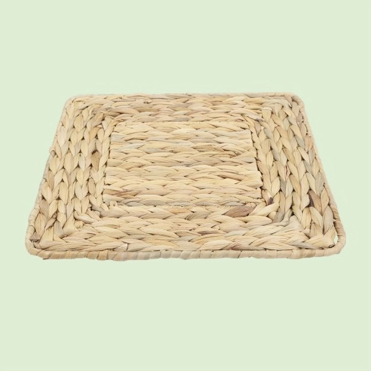 OEM - SET X 2 SALVAMANTELES 28X28CM RATTAN CUADRADO OD