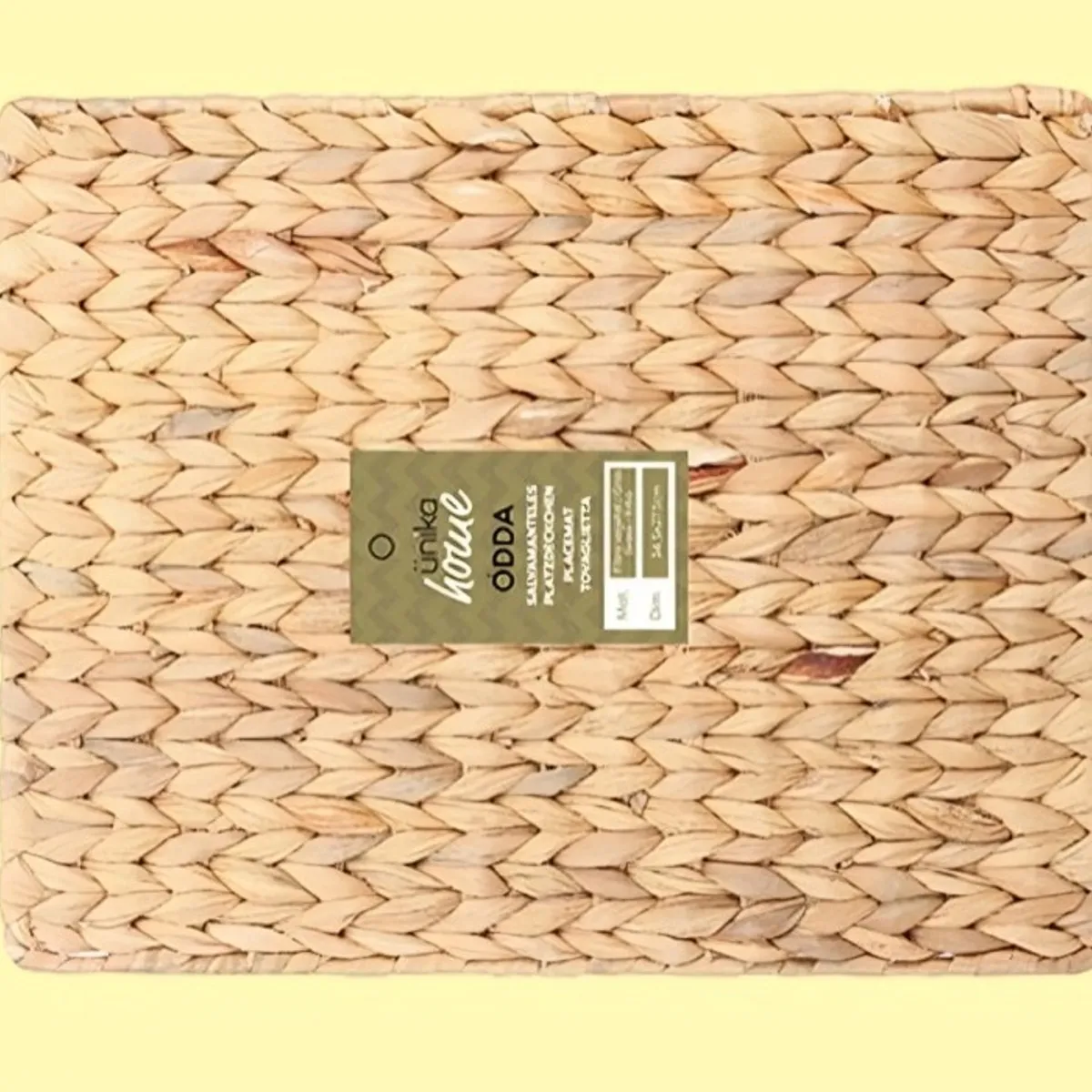 OEM - SET X 2 SALVAMANTELES 345X275CM RATTAN RECTANG