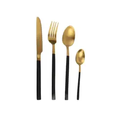 KITCHENWARE - SET CUBERTERIA 24 PIEZAS BISTRÓ COPPER