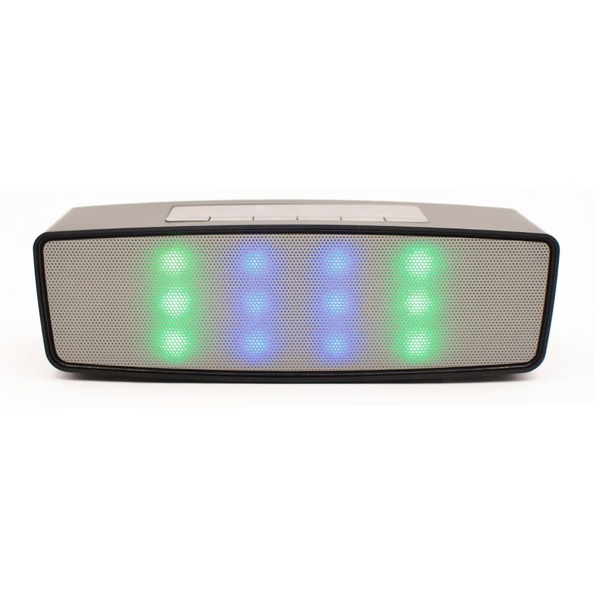 DBLUE - Parlante Portatil BT Multicolor Entrada SD Radio FM Dblue DBS081BK