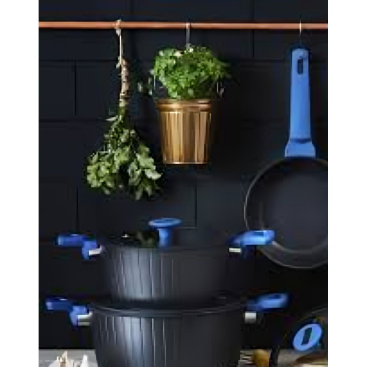 KITCHENWARE - OLLA CAMDEN 20 CM AZUL