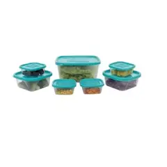 KITCHENWARE - JUEGO 7 CONTENEDORES RECTANGULAR