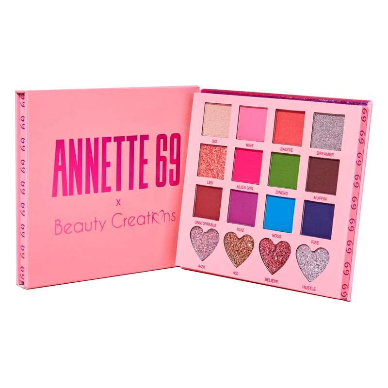BEAUTY CREATIONS - Paleta de sombra annette 69 - Beauty Creations