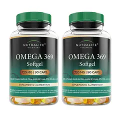 NUTRALIFE - Triple Omega 369 Lf 180 SofGels 2x90. Epa/ Dha / LA