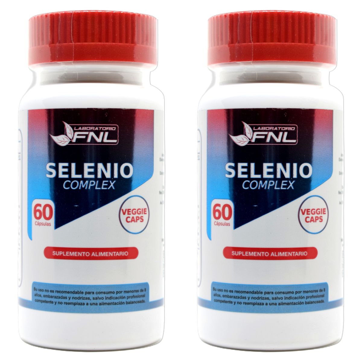 FNL - Selenio Complex Fnl 2x Frascos 60 Capsulas