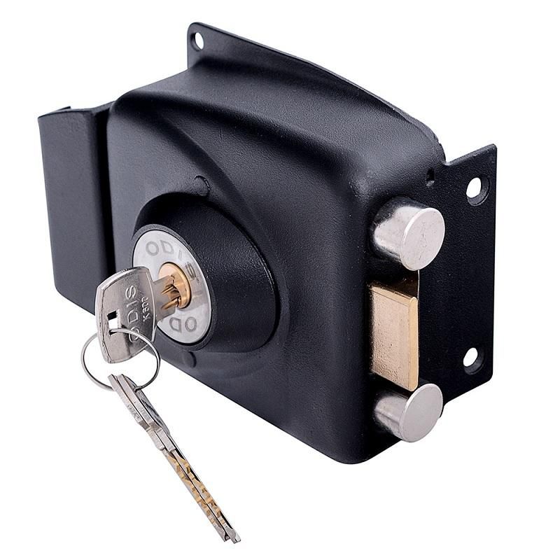 ODIS - Cerradura Sobreponer Odis 773 Ne Con Caja Metalica