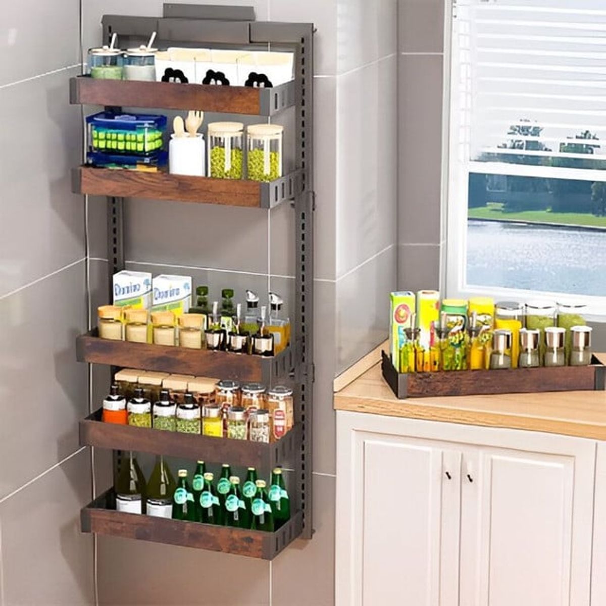 GENERICO - Rack Organizador De pared De 6 Niveles