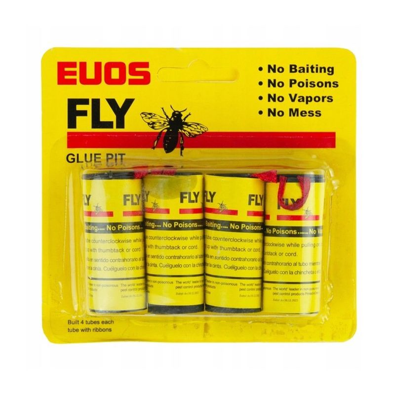 GENERICO - Cintas Atrapa Mata Moscas Mosquitos No Tóxico