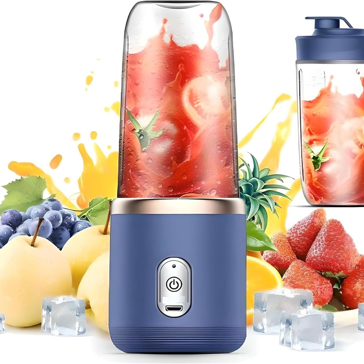 KUANGYE - Mini Licuadora Portatil Para Batidos Y Smoothies