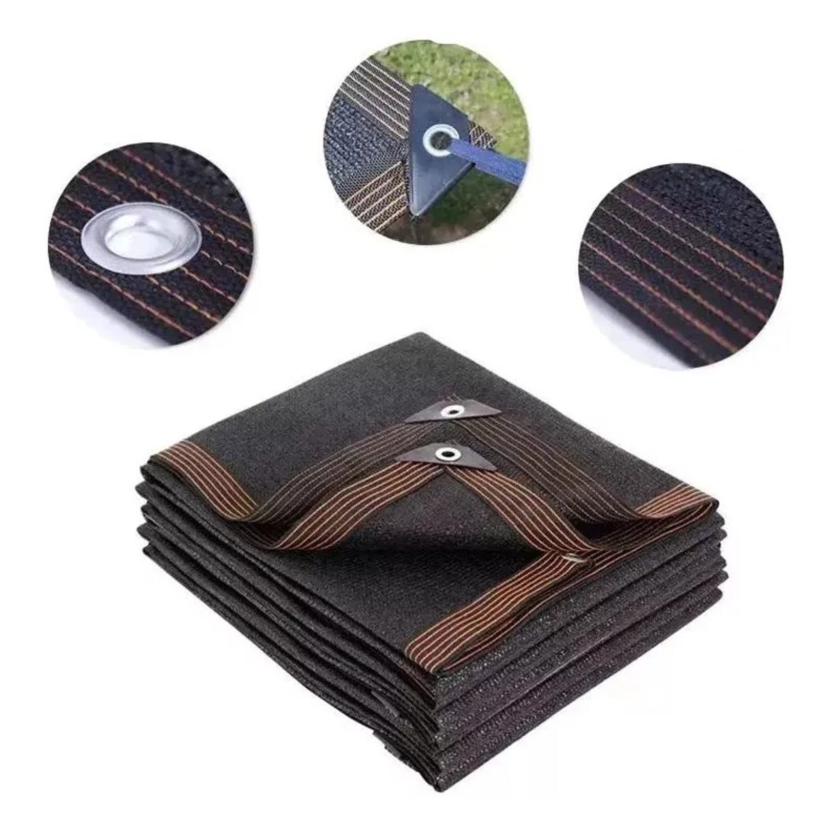 KUANGYE - Toldo Vela Terraza 5x3 Metros Lona Sombreadora Toldo Jardin