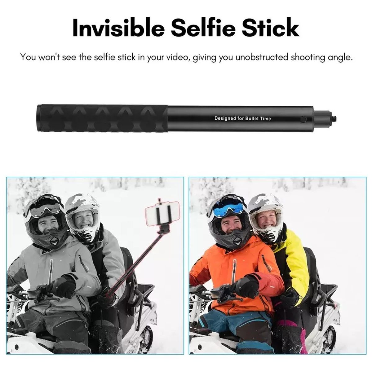 KUANGYE - Soporte Camara Manillar Moto Bicicleta Para Insta360 Onex2r gopro