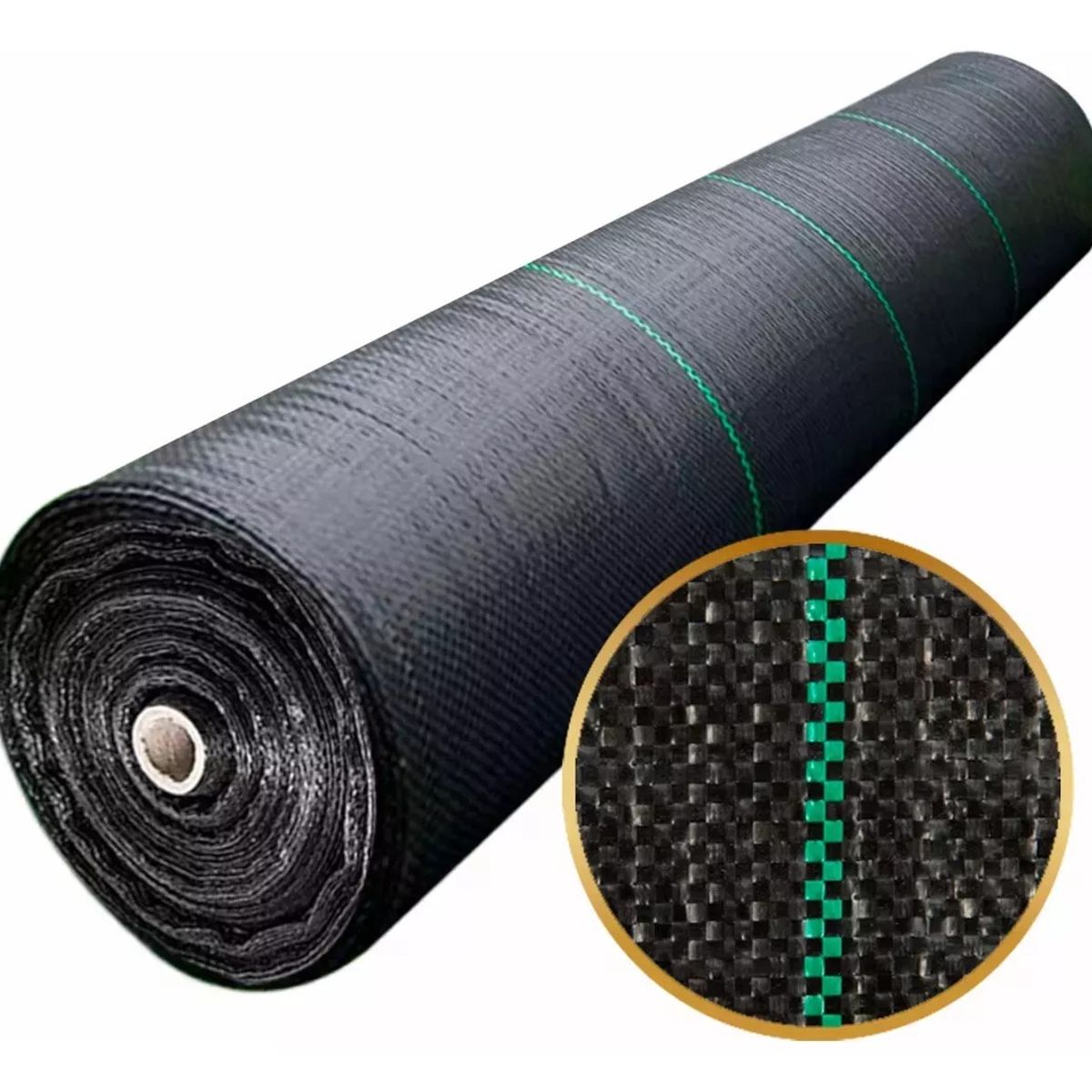 KUANGYE - Malla Antimaleza 1,60 Mts X 20 Mts - Cubre Suelo