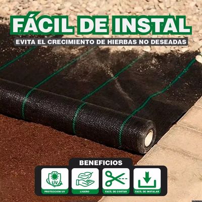 Imagen 2 del producto Malla Antimaleza 1,60 Mts X 20 Mts - Cubre Suelo