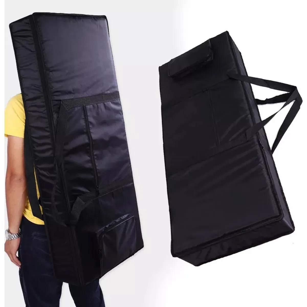 KUANGYE - Funda Acolchada Musical Teclado 61 Teclas Bolso Impermeable