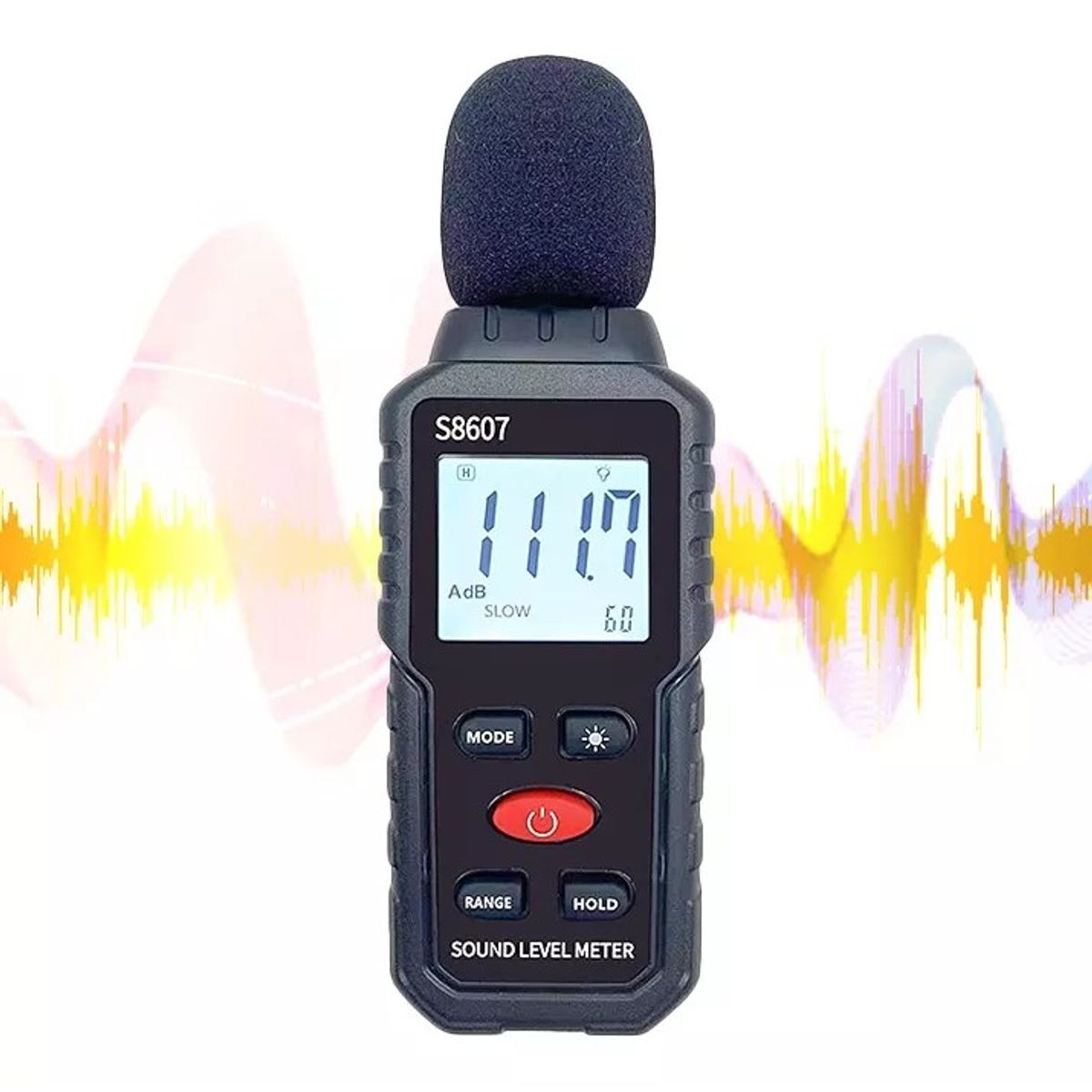 KUANGYE - Medidor Nivel Ruido Sonometro Decibeles 30 - 130 Dba Mod2