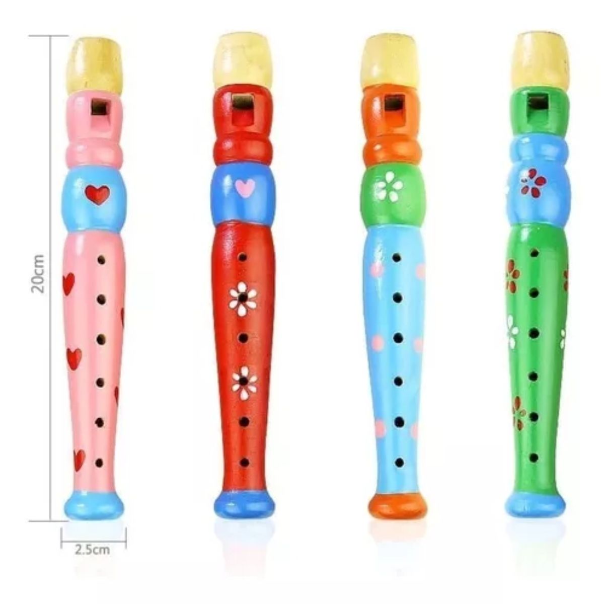 OEM - Flauta Chica Juguete Madera