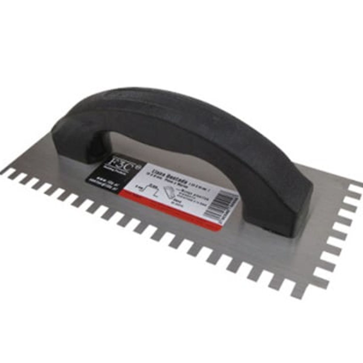 GENERICO - LLANA DENTADA MANGO PLASTICO DIENTE 6 MM  F3C