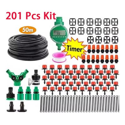 Imagen 2 del producto Kit De Riego Sistema Automático 50m 201 Piezas C/cronometro