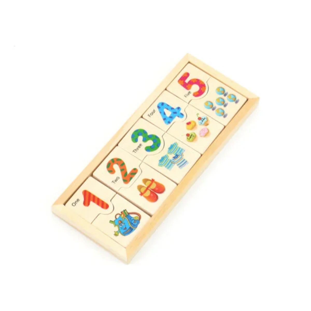 GENERICO - Dominó Número Juguete Didáctico