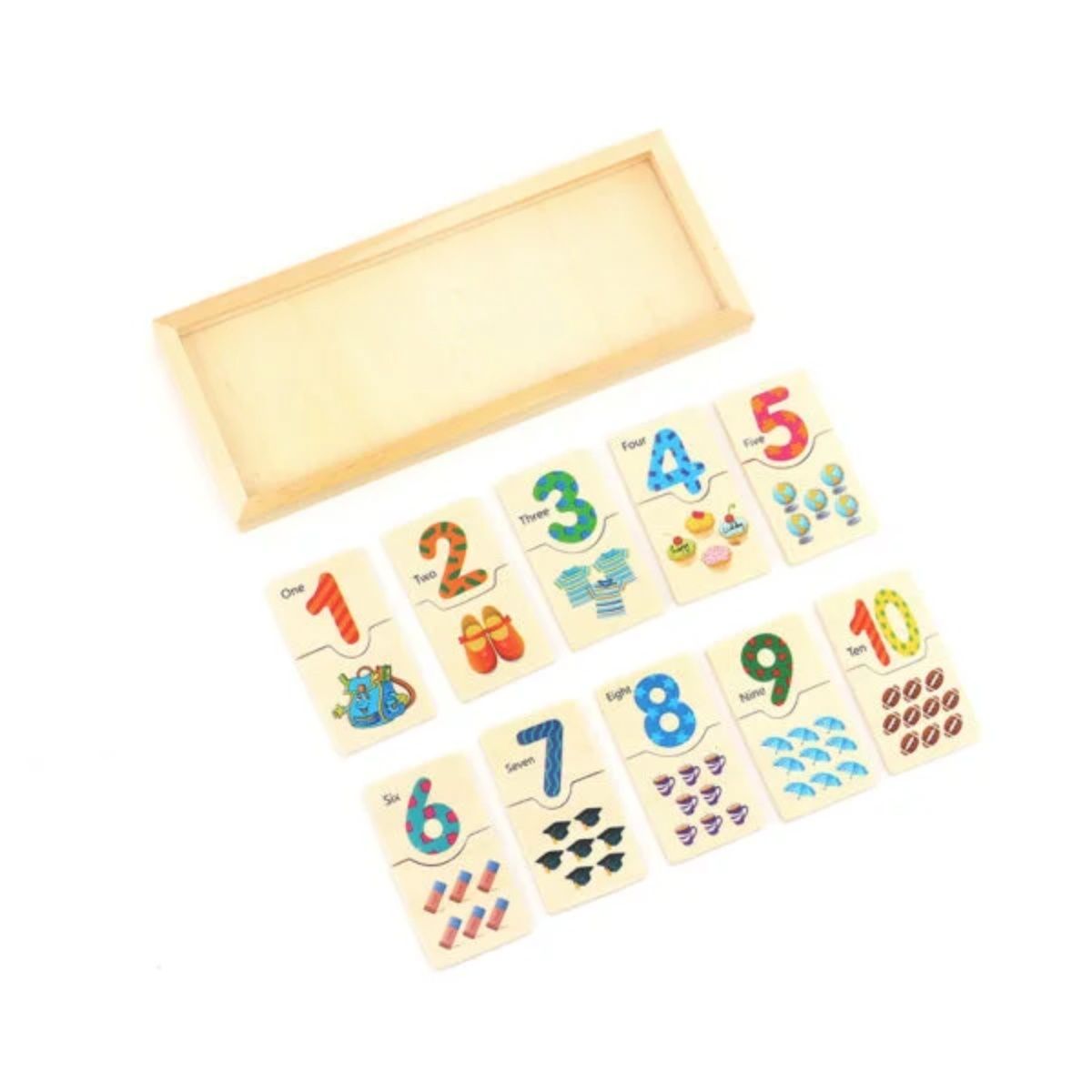 GENERICO - Dominó Número Juguete Didáctico