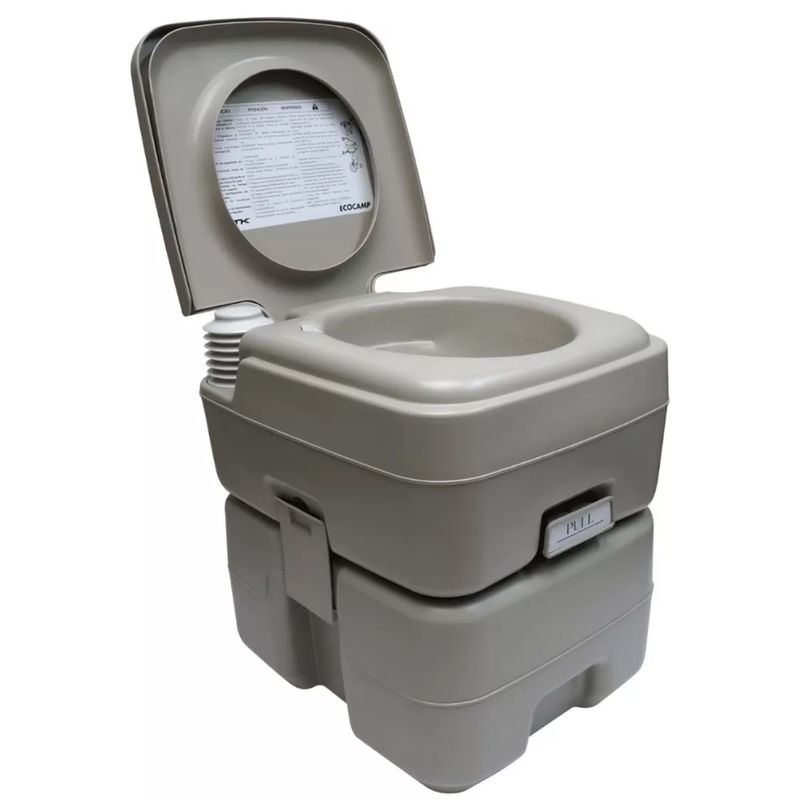 GENERICO - Inodoro Quimico Portatil Para Camping Baño Quimico 20 Litros