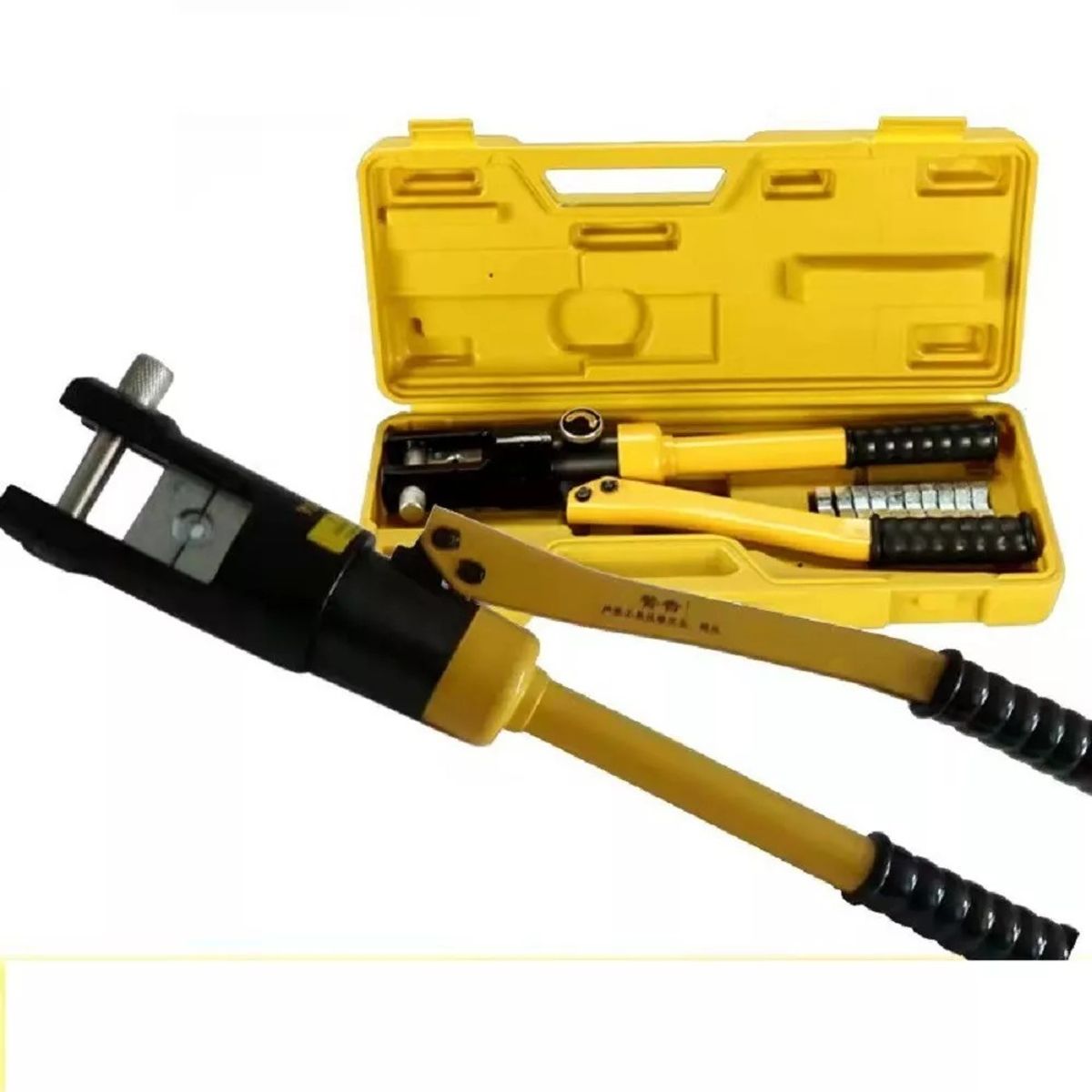 MUNDO MAGIA - Prensa Aprieta Terminal Hidráulico 16 Ton 25 - 300 Mm2