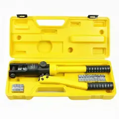 MUNDO MAGIA - Prensa Aprieta Terminal Hidráulico 16 Ton 25 - 300 Mm2