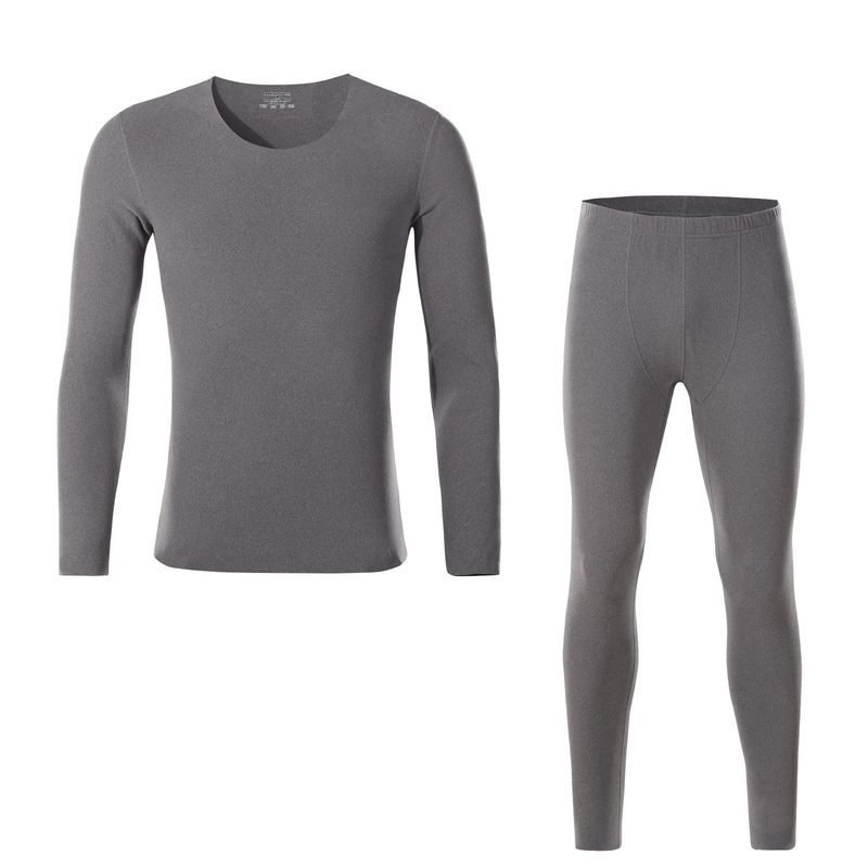ANDESLAND OUTDOOR APPAREL - Conjunto Micropolar I Capa Blanford Gris Hombre.-