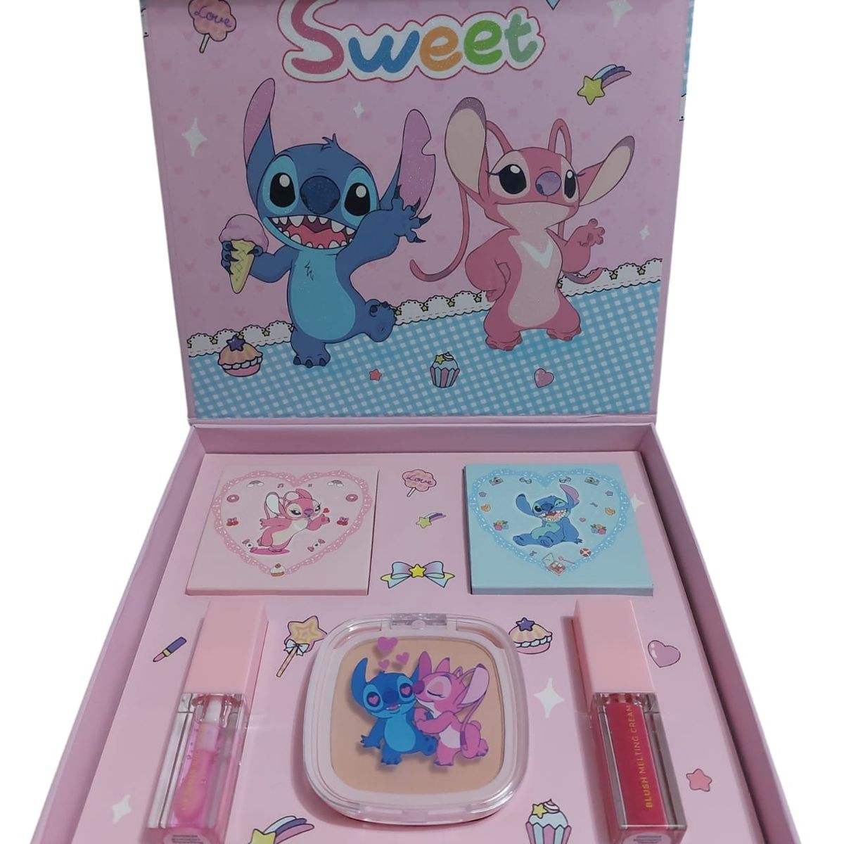 GENERICO - Set De Maquillaje Para Niñas y Muñecas Rosa