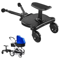 MUNDO MAGIA - Patineta Para Coche Hermano Mayor Con Asiento