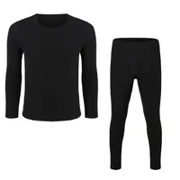 Conjunto Micropolar Primera Capa Blanford Negro Hombre