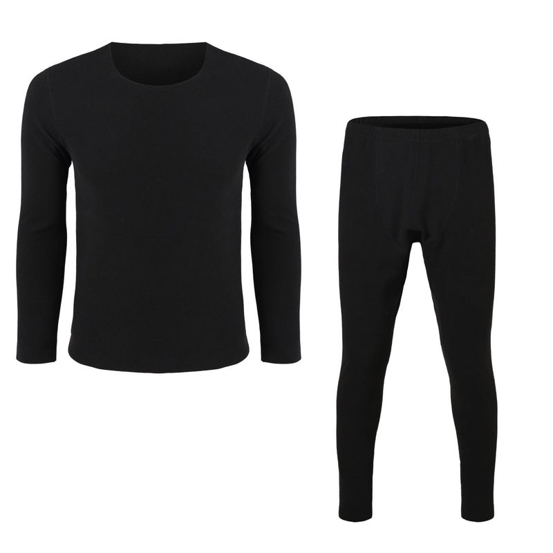 ANDESLAND OUTDOOR APPAREL - Conjunto Micropolar I Capa Blanford Negro Hombre
