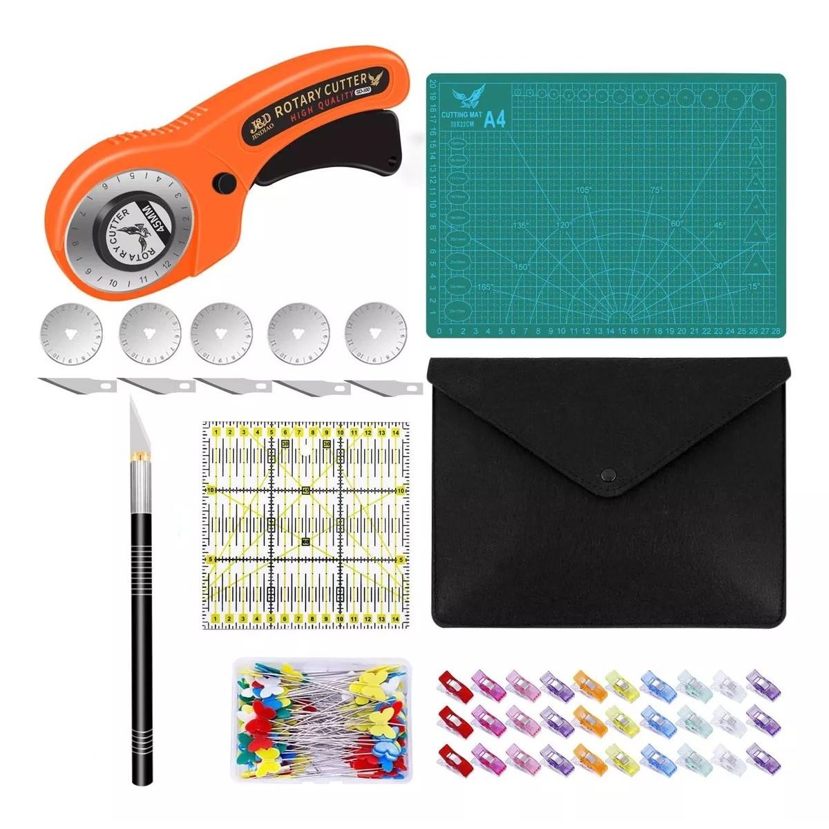 Kit Cortador De Tela Circular Para Ropa Herramienta Costura, marca ESHOPANGIE - Foto Principal