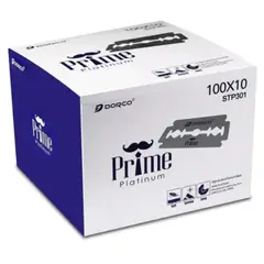DORCO - 1000 Cuchillas Hojillas Prime Azul Para Afeitar