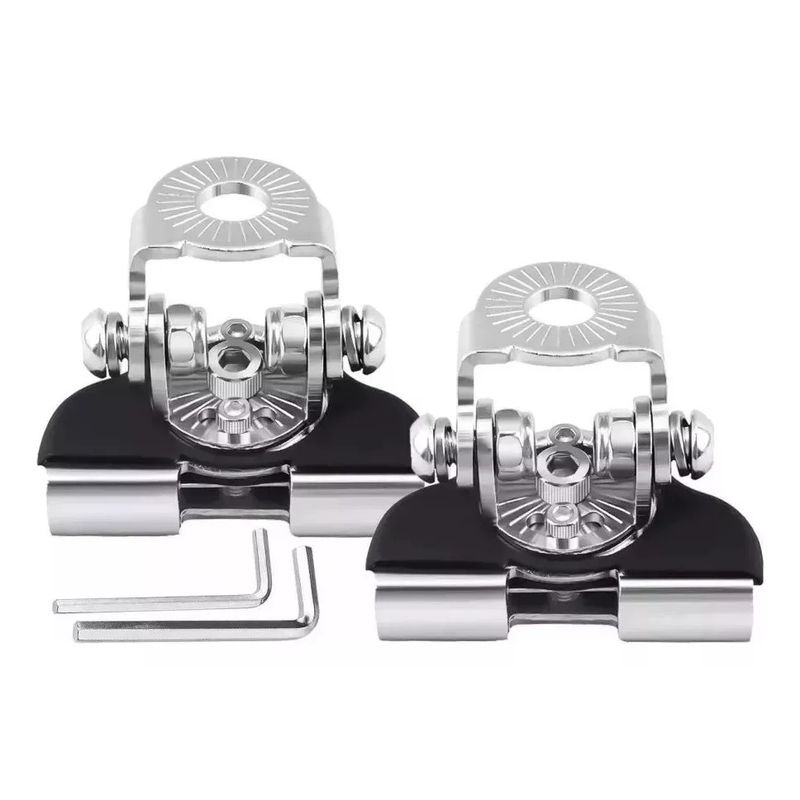 MUNDO MAGIA - Soporte Capot Para Neblineros Barras Led Fijos Universal X2