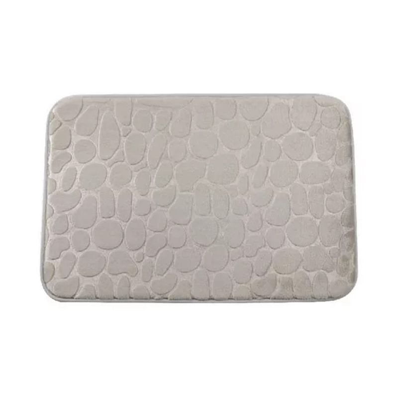 GENERICO - Alfombra De Baño 45 X 70 cm Diseños Gris