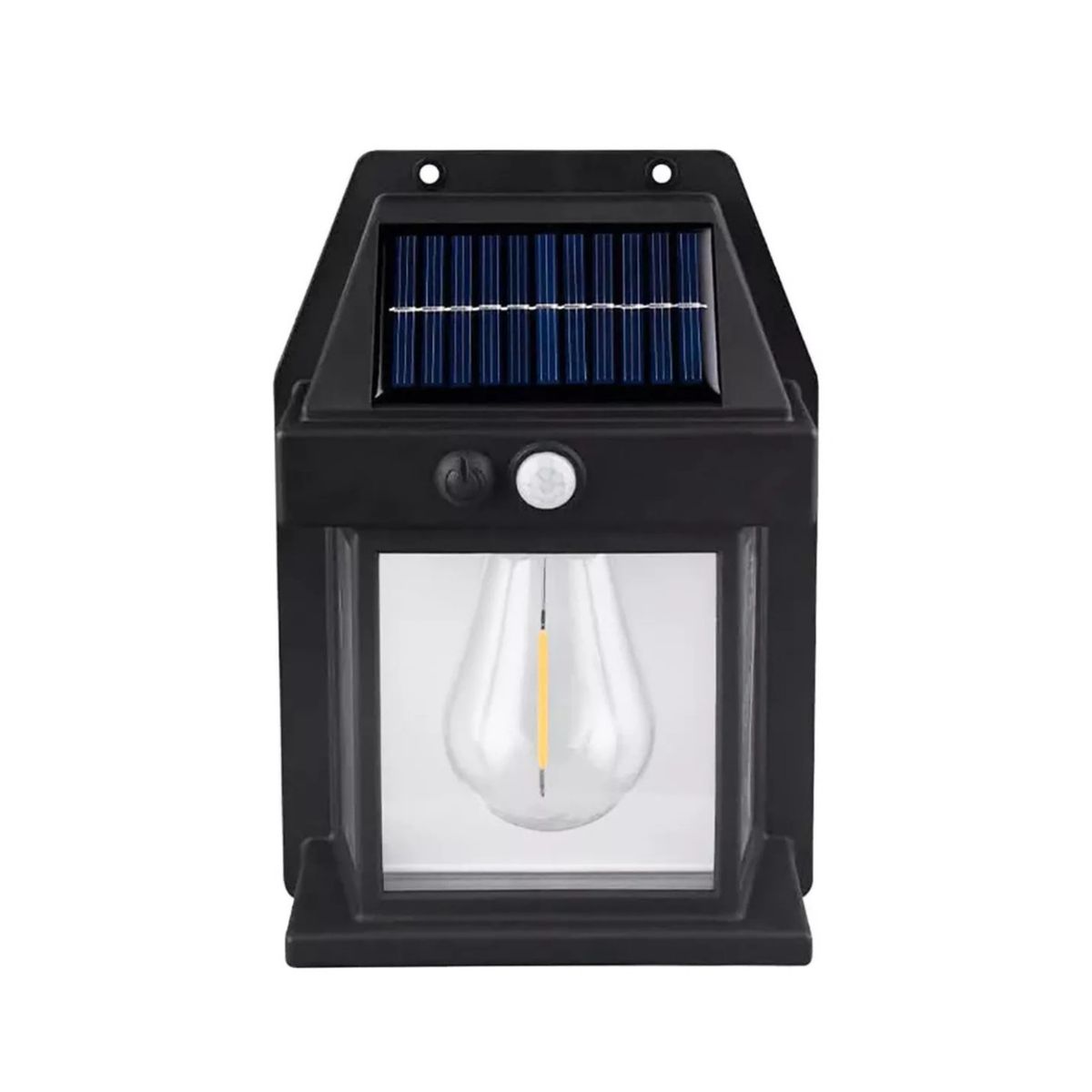 GENERICO - Aplique Lampara De Pared Solar Foco Con Sensor De Movimiento