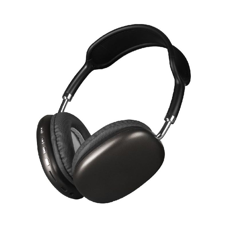 GENERICO - AUDIFONO P9 BLUETHOOH RECARGABLE NEGRO
