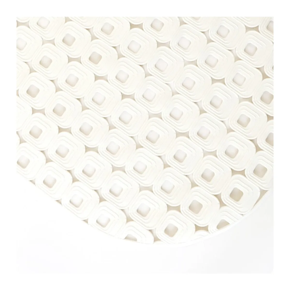 GENERICO - Alfombra Antideslizante para Ducha Blanco