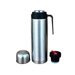 GENERICO - Termo Mate Con Pico Vertedor Y Manija De Acero Inoxidable