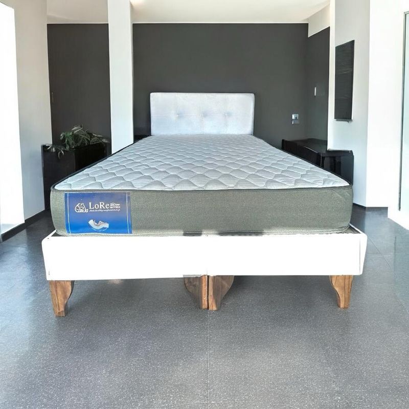 GENERICO - CAMA EUROPEA 2 PLAZA BLANCA