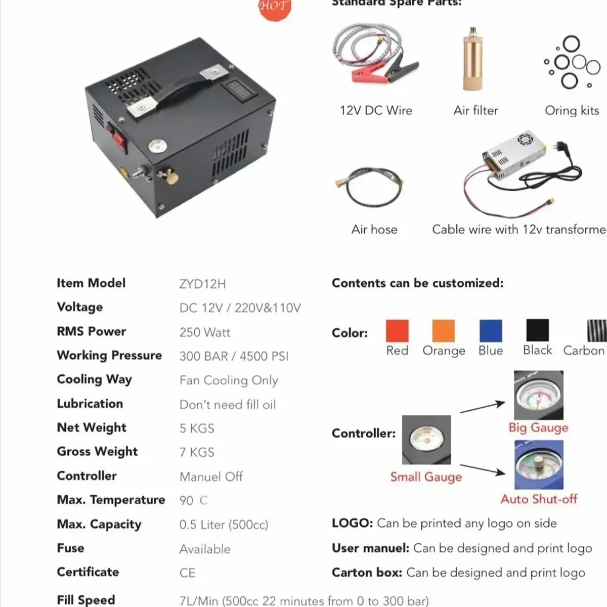 MUNDO MAGIA - Compresor De Aire Auto