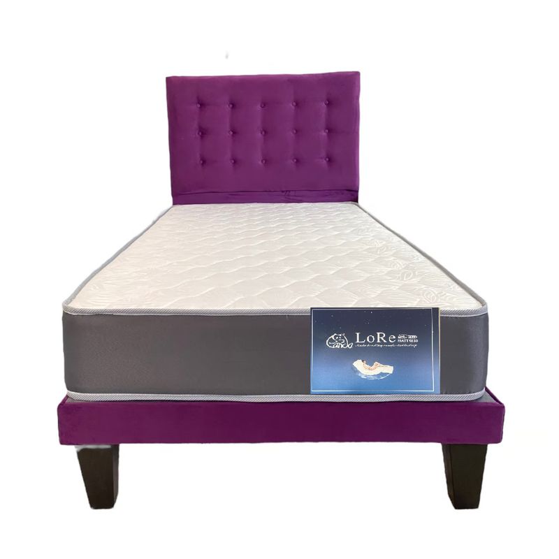 GENERICO - CAMA MODULAR PURPURA 15P FELPA