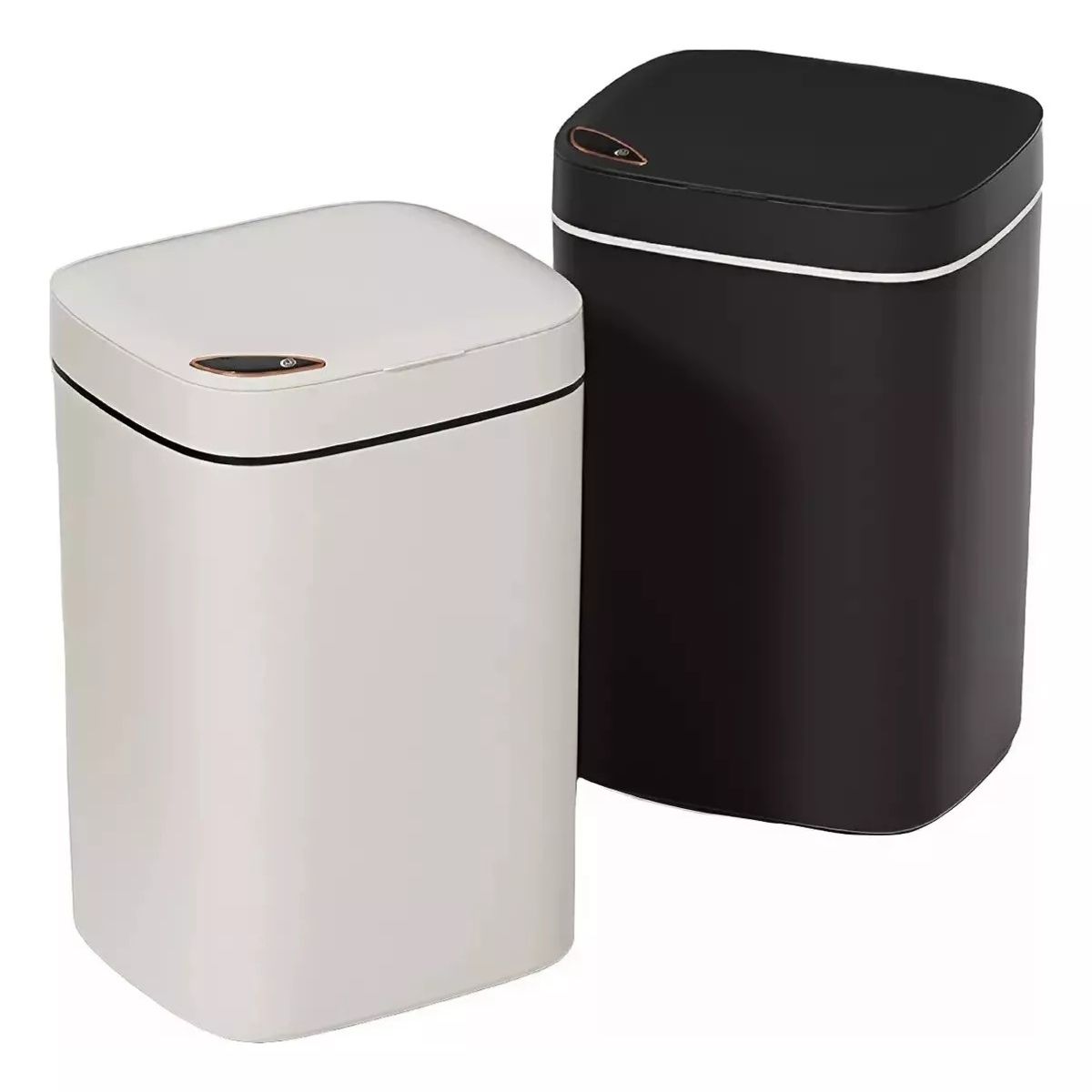 MUNDO MAGIA - Cubo De Basura Con Sensor Inteligentes Basurero